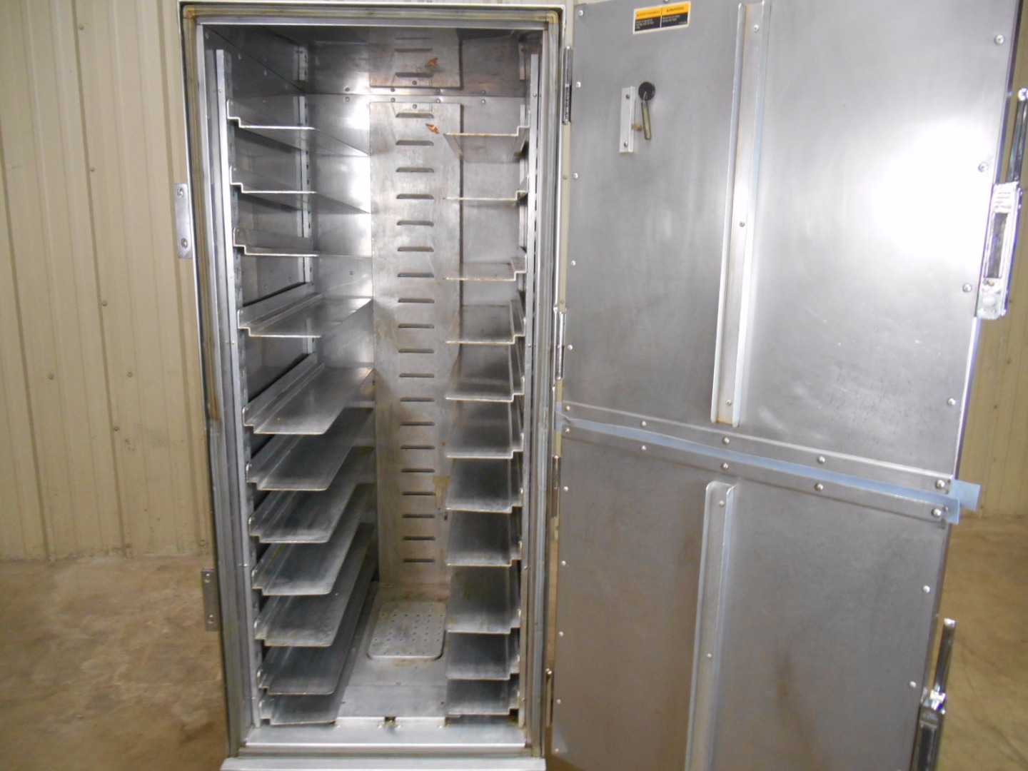 Used CresCor H137009 Stainless 11 Rack Mobile Food Holding Warming