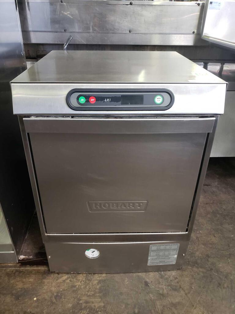 Used Hobart LXiH High Temp Undercounter Dishwasher