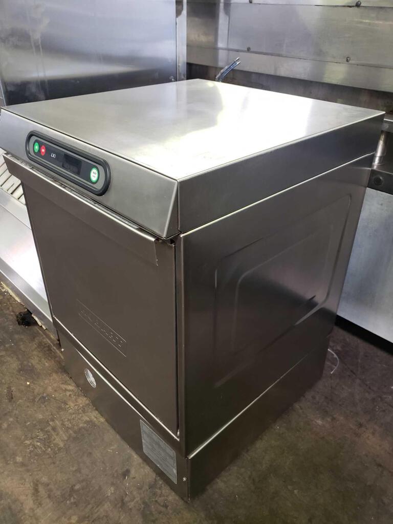 Used Hobart LXiH High Temp Undercounter Dishwasher