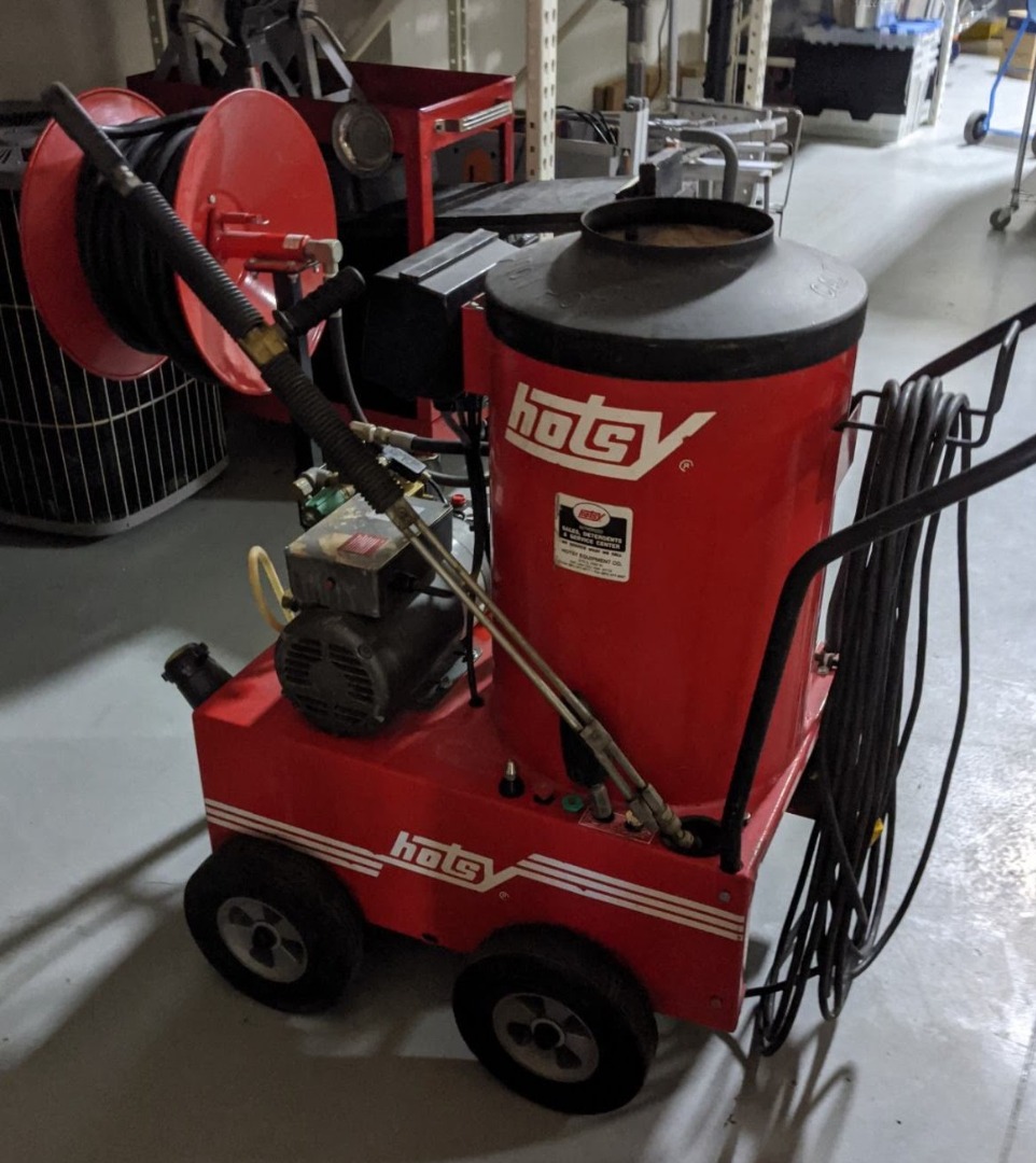 Used Hotsy 770A 230 Volt/Diesel 3GPM 1500PSI Hot Water Pressure Washer