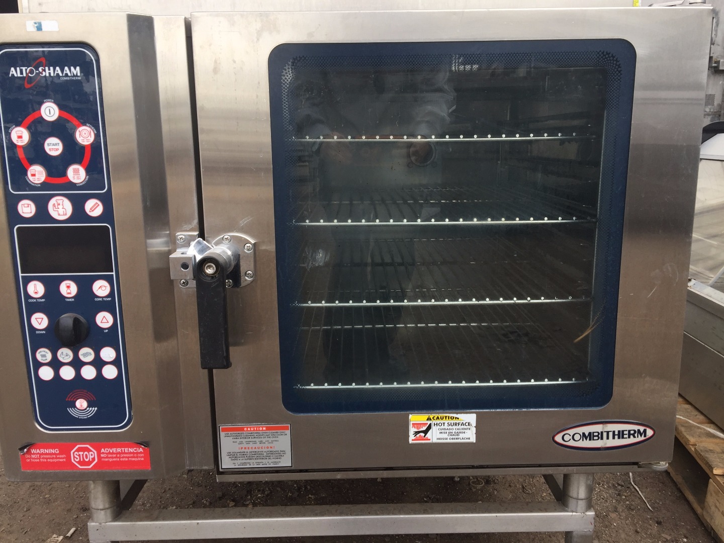 Used AltoShaam 7.14 Double Combitherm Combi Convection Steamer Oven