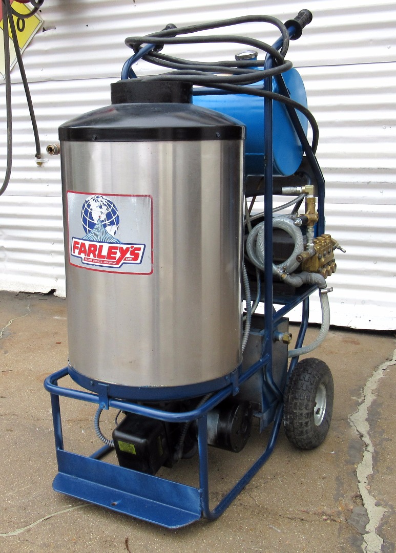 Used Farley Explorer IV Hot Water Diesel 4GPM 2000PSI Pressure Washer