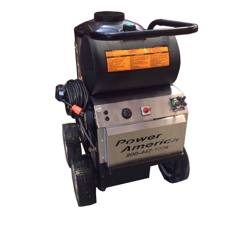 Used Power America Hot Water Diesel Burner 2GPM 1000PSI Pressure Washer