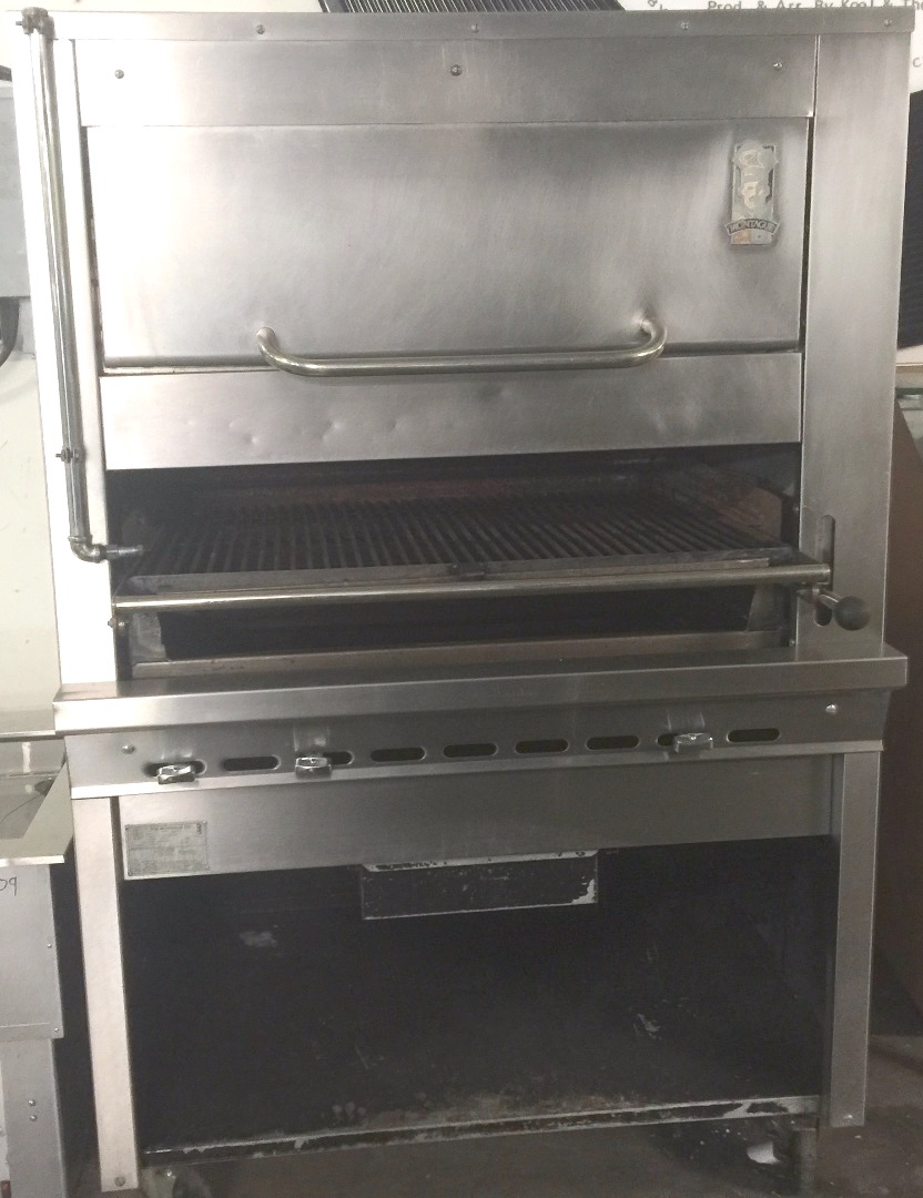 Used Montague 43W36 Legend 45" Radiglo Heavy Duty Steak Broiler on Casters