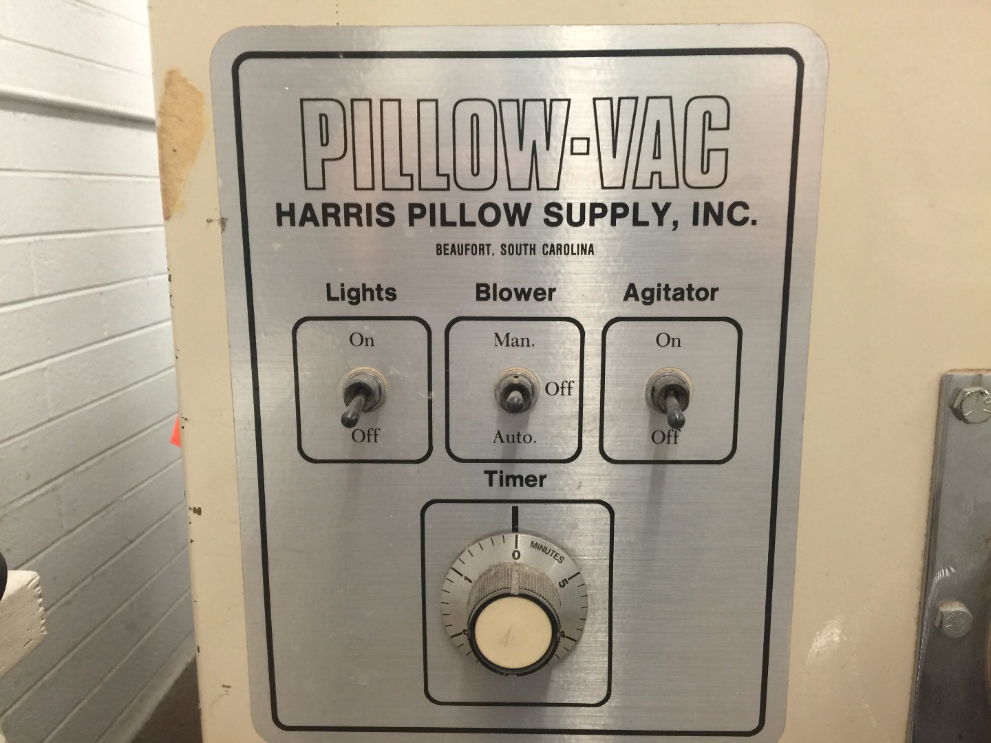 Used Pillow Vac Pillow Cleaning Renovating Machine